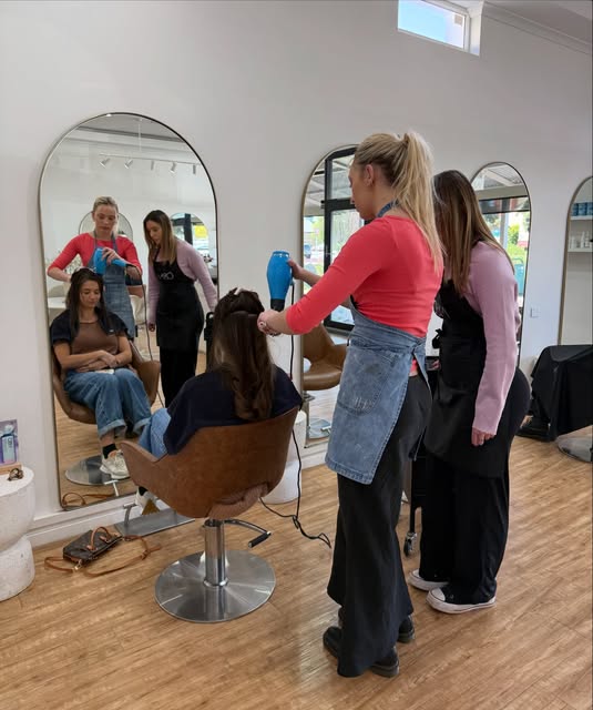 Inside Indalo Hair, Port Lincoln